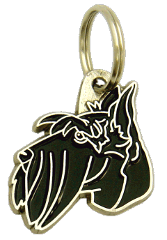 SCOTTISH TERRIER - pet ID tag, dog ID tags, pet tags, personalized pet tags MjavHov - engraved pet tags online